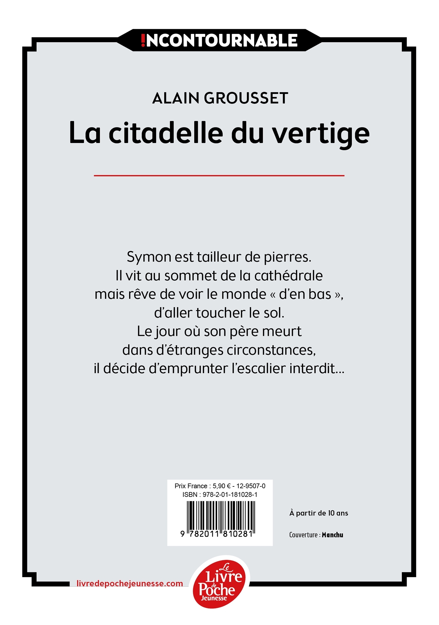 La citadelle du vertige - Alain Grousset, Manchu Manchu, Alain Grousset,  Manchu - POCHE JEUNESSE