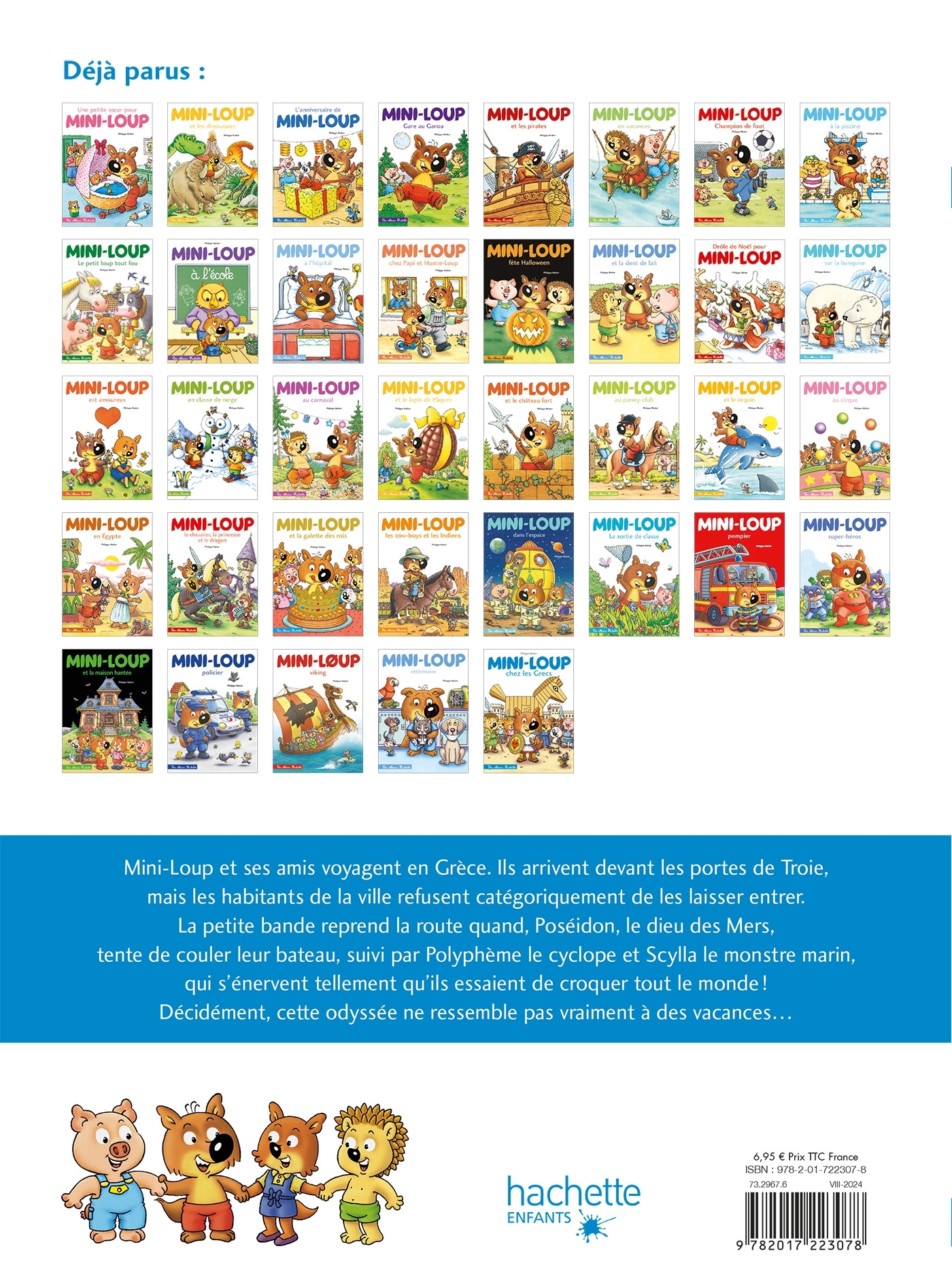 Mini-Loup chez les Grecs - Philippe Matter - HACHETTE ENFANT