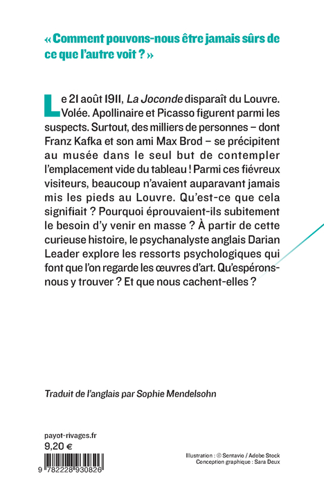 Ce que l'art nous empêche de voir - Darian Leader, Sophie Mendelsohn - PAYOT