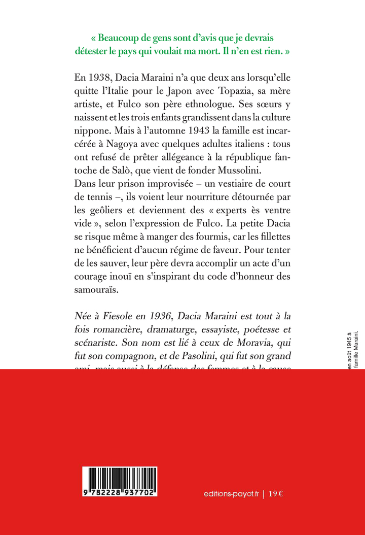 Vita mia - Dacia Maraini, Marc Lesage, Dacia Maraini, Marc Lesage - PAYOT
