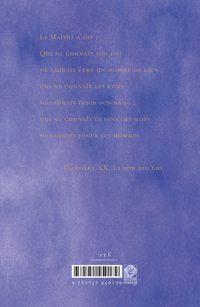 Entretiens - Confucius Confucius, Jean Levi, Scott Pennor's - BELLES LETTRES