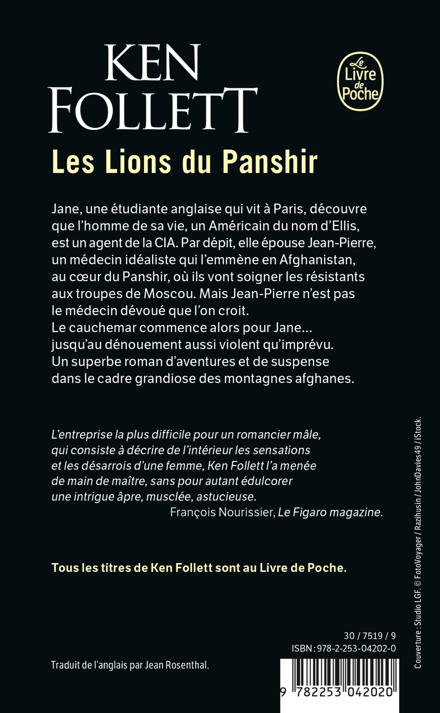 Les Lions du Panshir - Ken Follett - LGF
