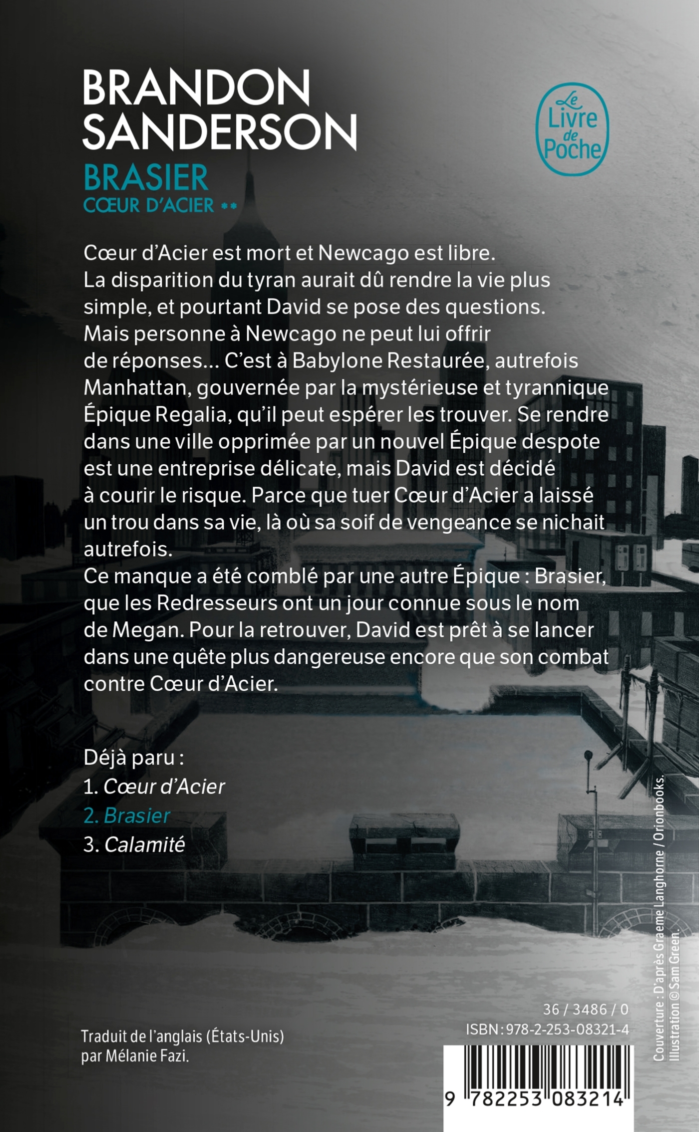 Brasier (Coeur d'Acier, Tome 2) - Brandon Sanderson, Brandon Sanderson - LGF