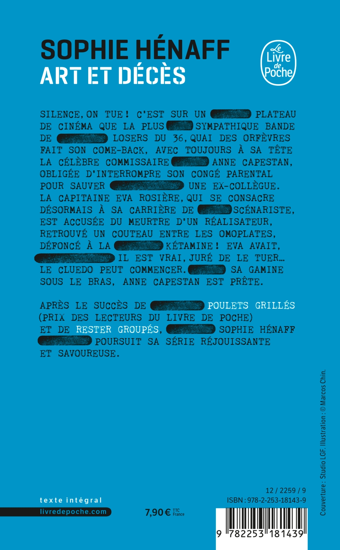Art et décès - Sophie Hénaff - LGF