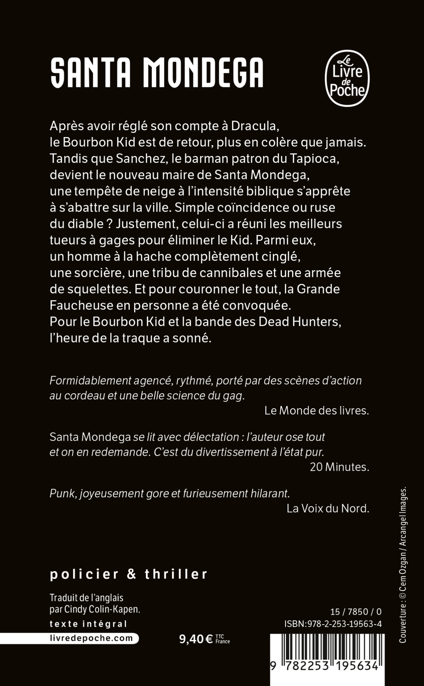 Santa Mondega (Bourbon Kid, Tome 9) - Anonyme Anonyme,  ANONYME  - LGF
