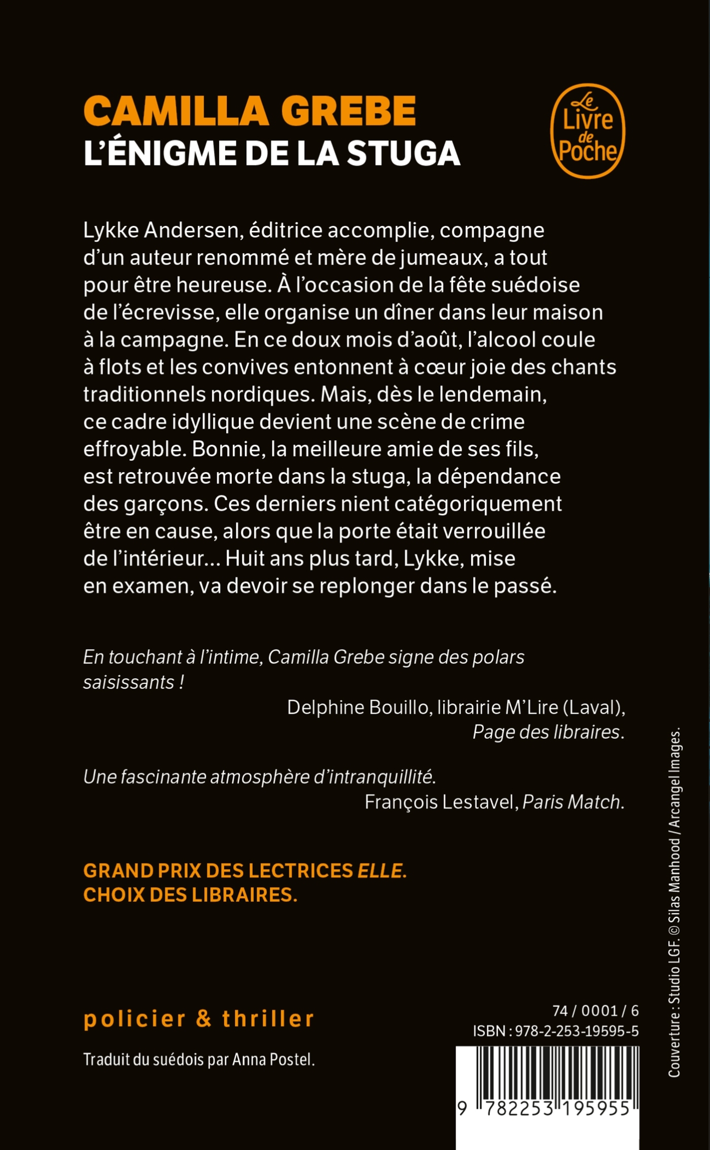 L'Énigme de la Stuga - Camilla Grebe, Camilla Grebe - LGF