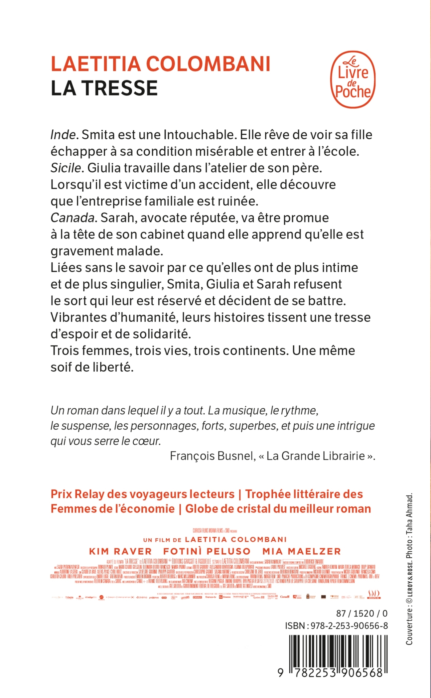 La tresse - Laetitia Colombani, Laetitia Colombani - LGF