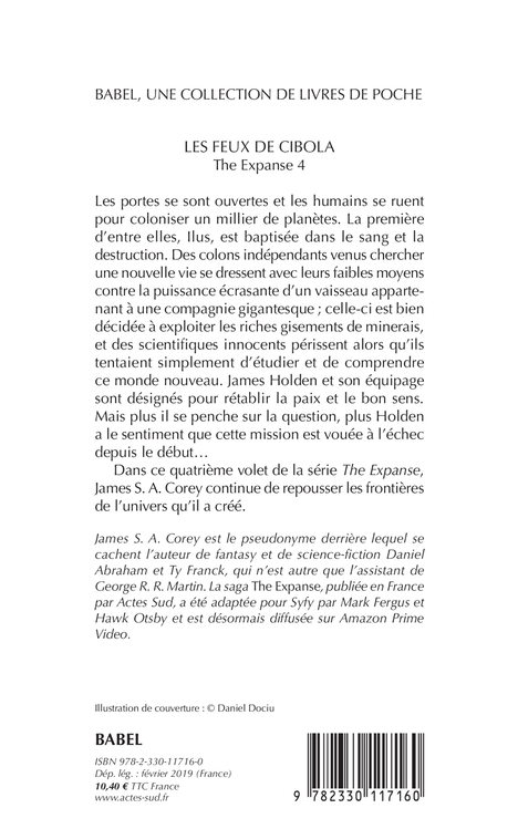 Les Feux de Cibola - James s. a. Corey, Thierry Arson, James s. a. Corey, Thierry Arson - ACTES SUD