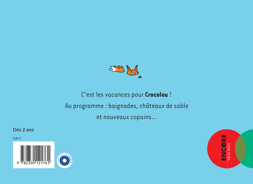 Crocolou aime les vacances - Ophélie Texier, Ophélie Texier - ACTES SUD