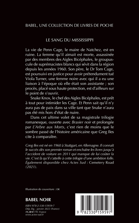 Le Sang du Mississippi - Greg Iles, Aurélie Tronchet - ACTES SUD