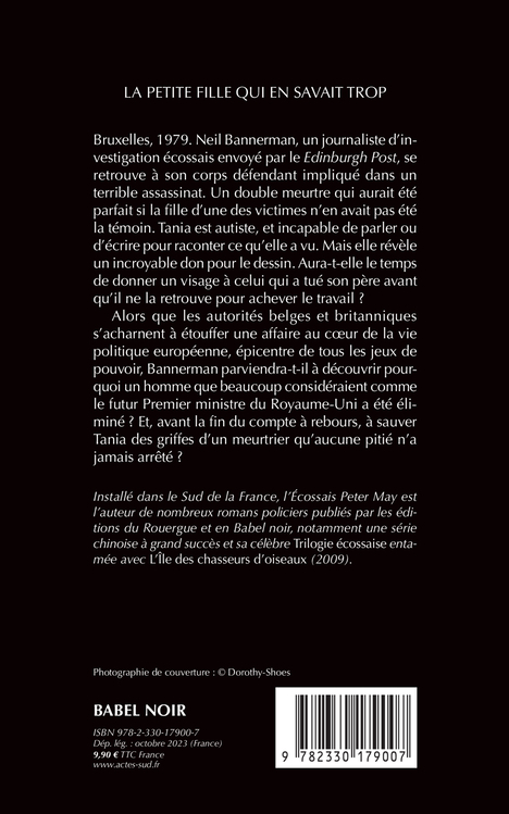 La Petite Fille qui en savait trop - Peter May, Ariane Bataille - ACTES SUD