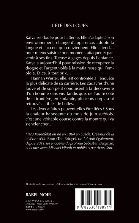 L'Été des loups - Hans Rosenfeldt, Rémi Cassaigne, Hans Rosenfeldt, Rémi Cassaigne - ACTES SUD