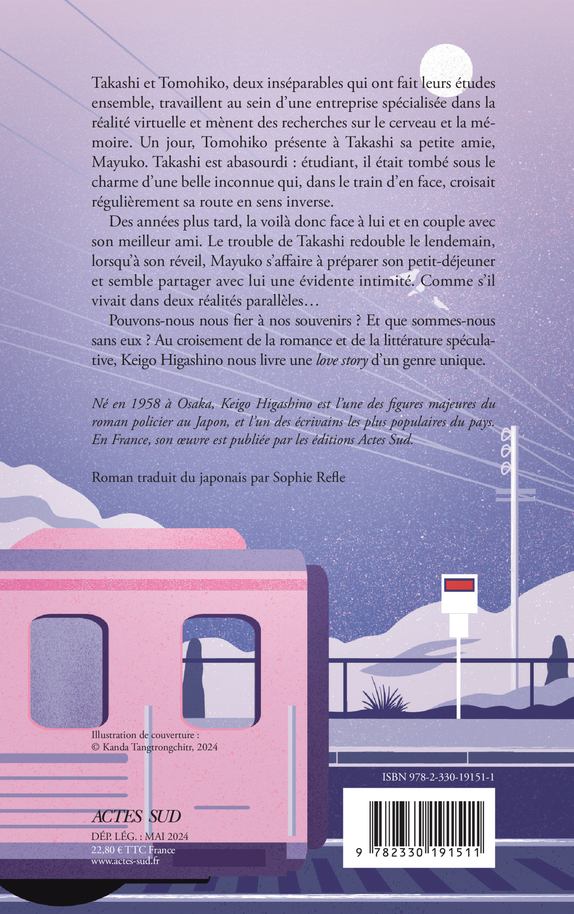 Mondes parallèles, une histoire d'amour - Keigo Higashino, Sophie Rèfle, Keigo Higashino, Sophie Rèfle - ACTES SUD