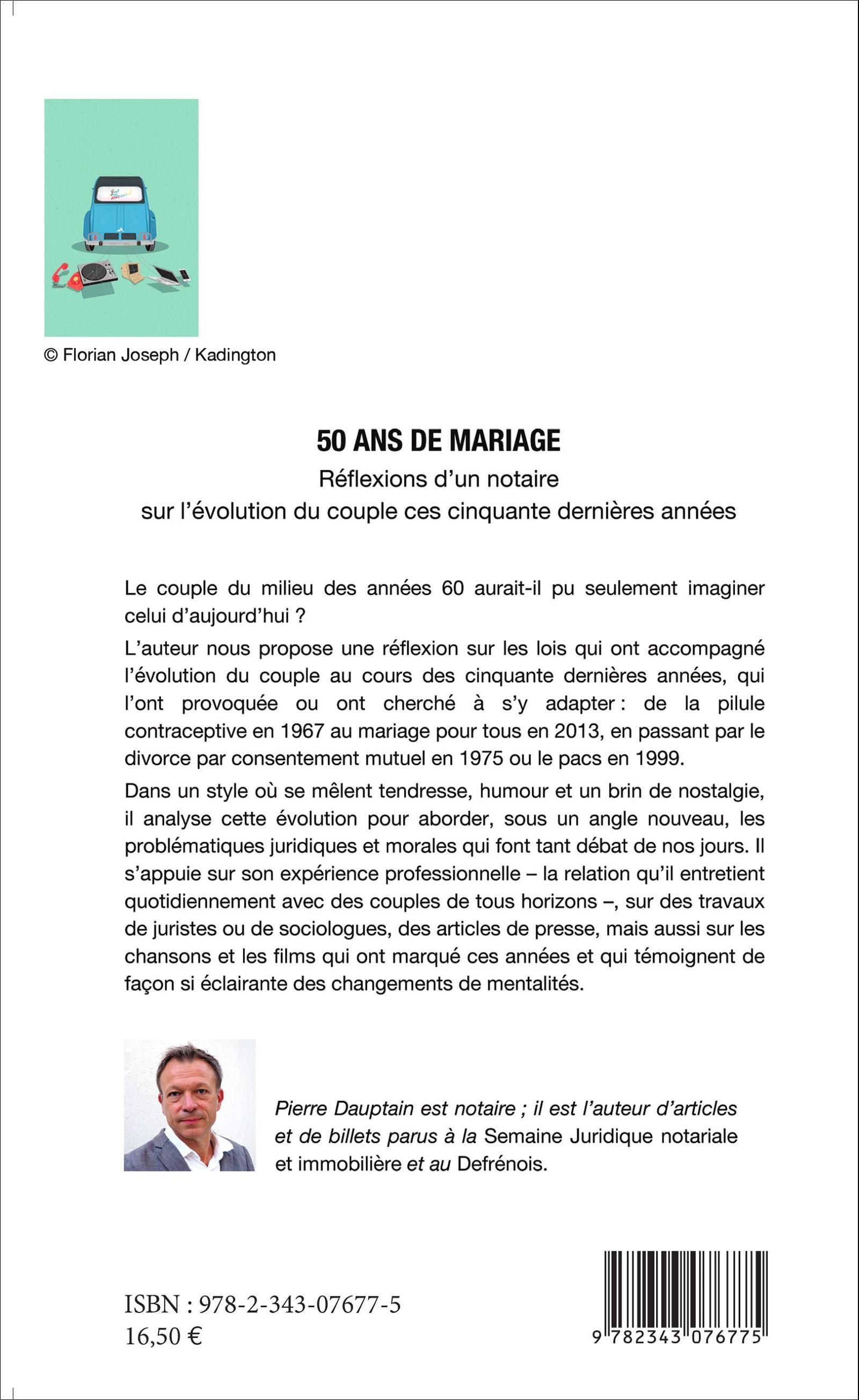 50 ans de mariage - Pierre Dauptain - PEPPER