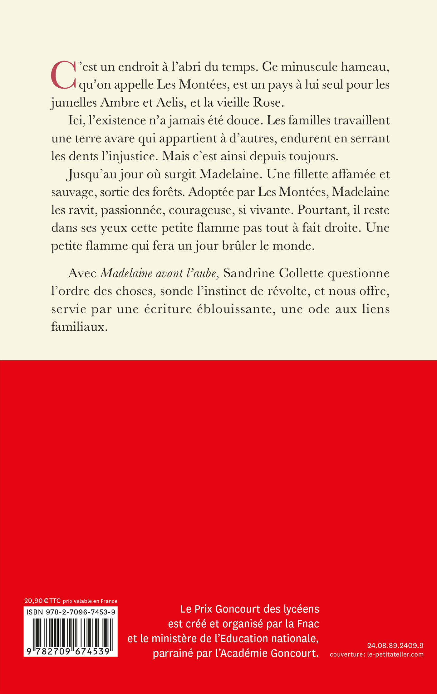 Madelaine avant l'aube - Sandrine Collette, Sandrine Collette - LATTES