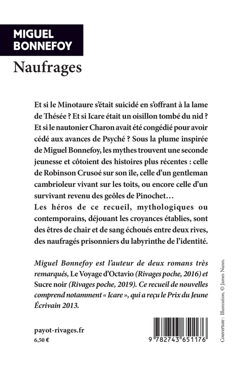 Naufrages - Miguel Bonnefoy, Miguel Bonnefoy - RIVAGES