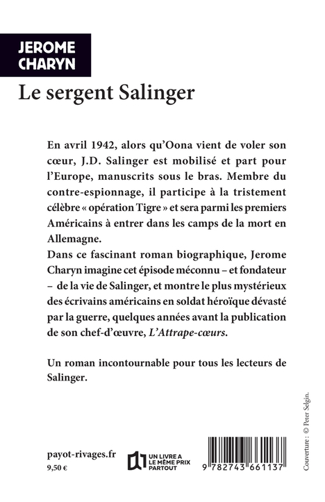 Le Sergent Salinger - Jerome Charyn, Isabelle D. Philippe, Jerome Charyn, Isabelle D. Philippe - RIVAGES