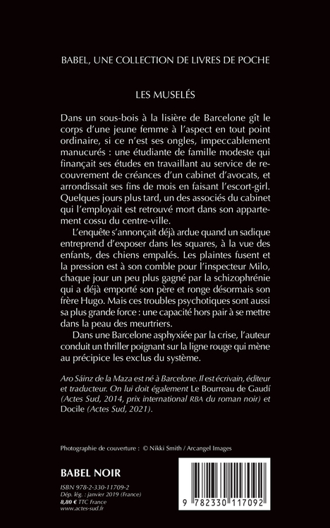 Les Muselés - Aro Sáinz de la maza, Serge Mestre, Aro Sáinz de la maza, Serge Mestre - ACTES SUD