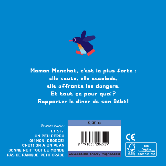 Bravo, Maman Manchot ! - tout-carton - Chris Haughton - THIERRY MAGNIER