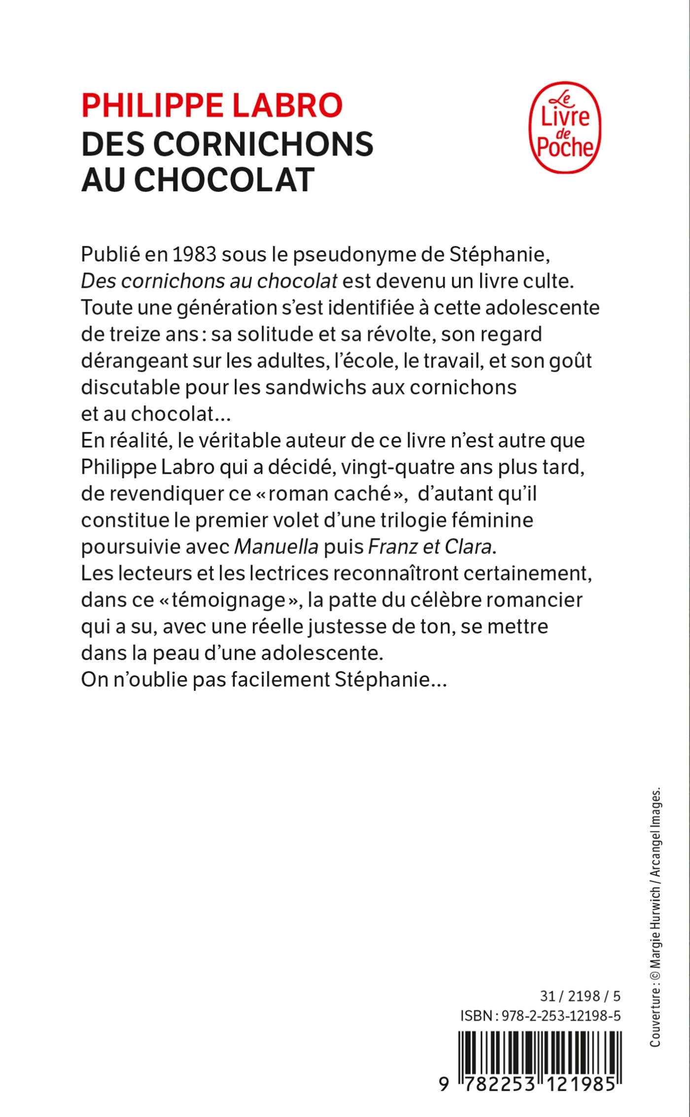 Des cornichons au chocolat - Philippe Labro - LGF