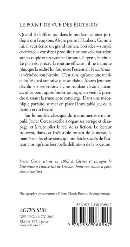 Le Mobile - Javier Cercas, Elisabeth Beyer, Aleksandar Grujicic - ACTES SUD