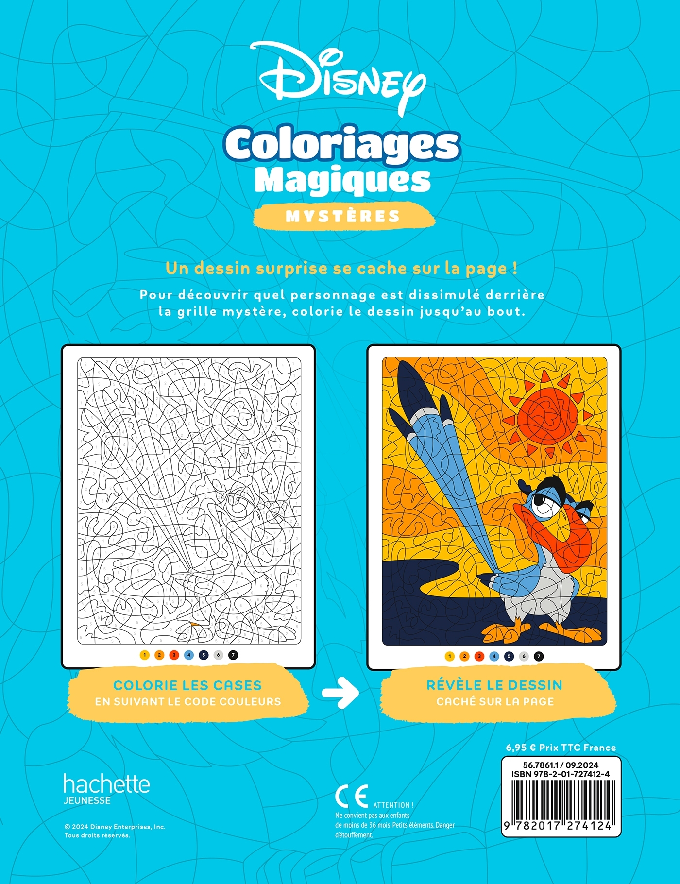 LE ROI LION - Coloriages Magiques - Mystères (7+) - Disney - XXX - DISNEY HACHETTE