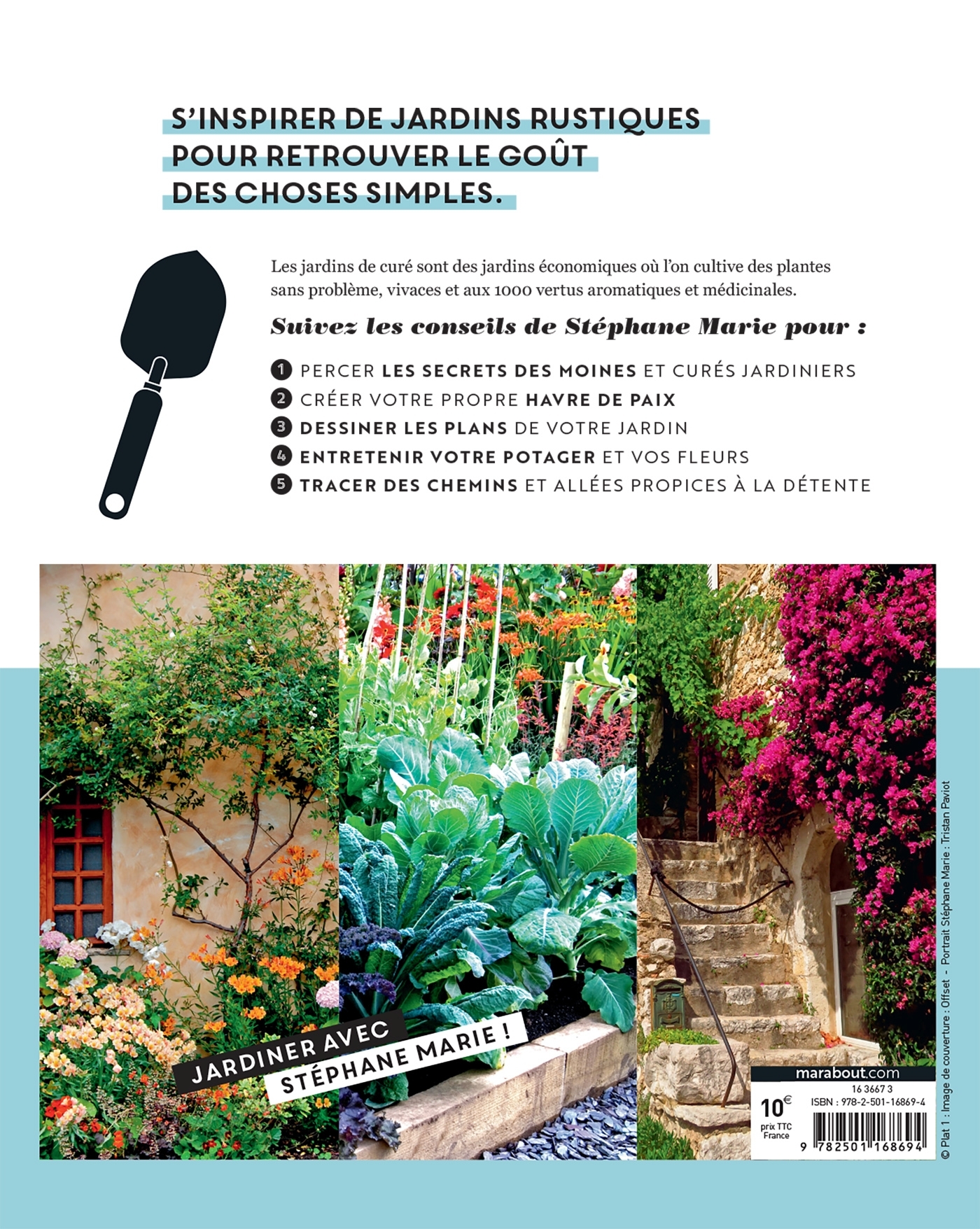 Les cahiers Silence ça pousse - Créer un joli jardin de curé - Stéphane Marie, Tom le jardinier Tom le jardinier,  Tom le jardinier - MARABOUT