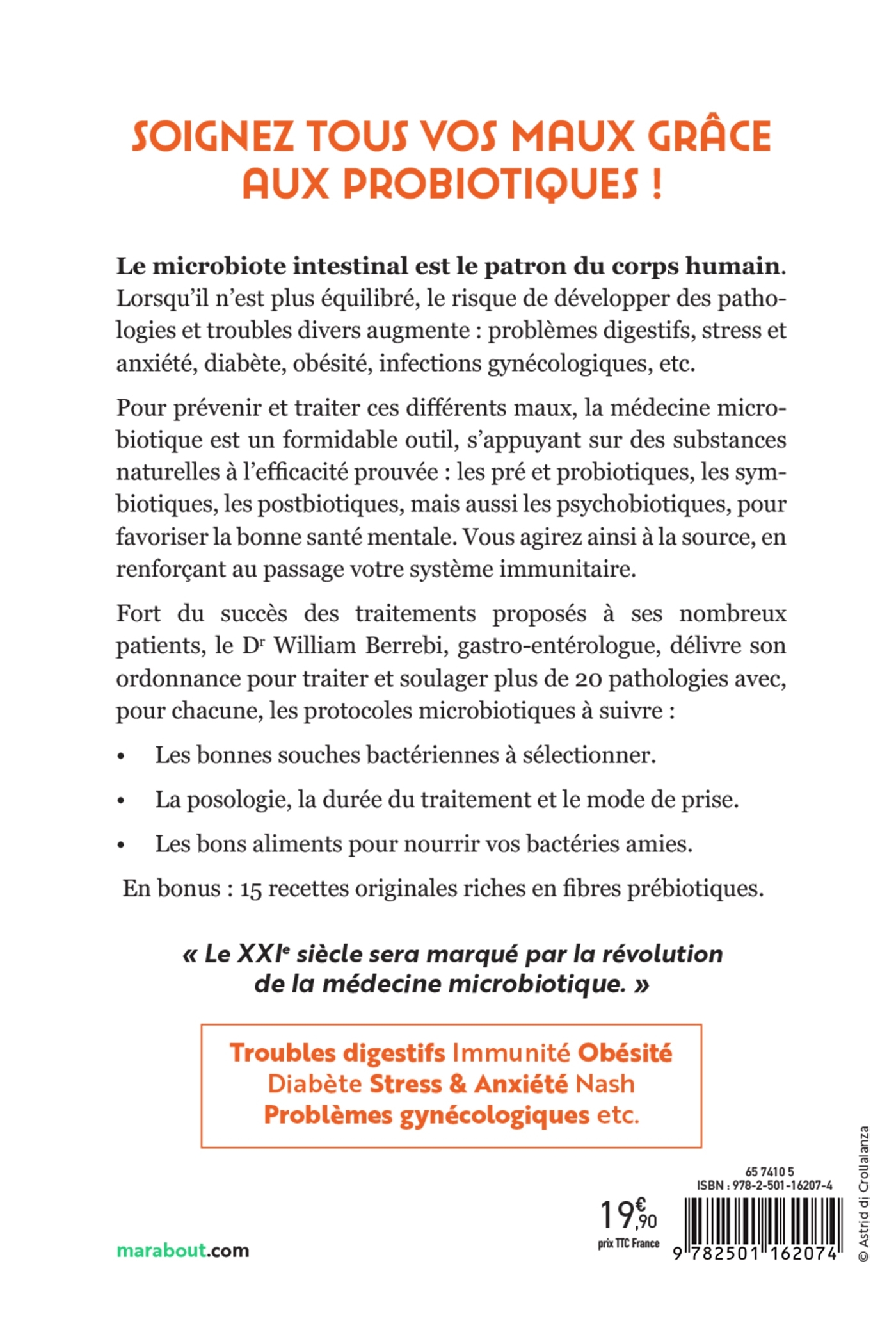 Médecine microbiotique - William Berrebi - MARABOUT
