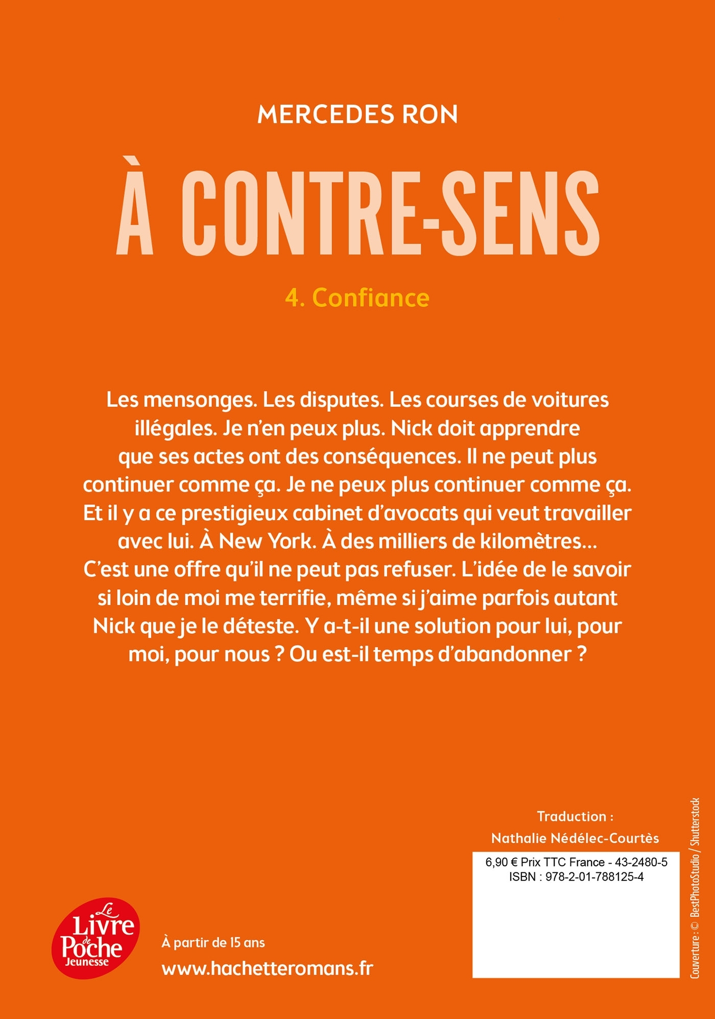 A contre-sens - Tome 4 - RON MERCEDES - POCHE JEUNESSE